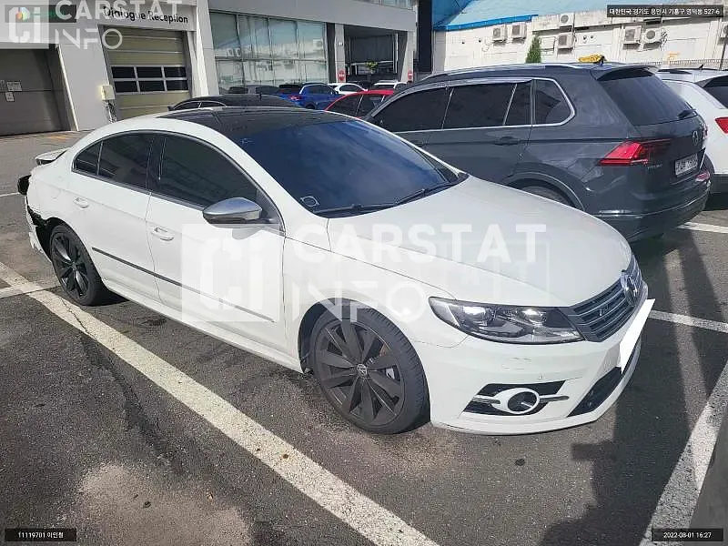 Photo 2 of 12: 2015 Volkswagen CC, VIN WVWZZZ3CZFE823265 — Korean insurance auction
