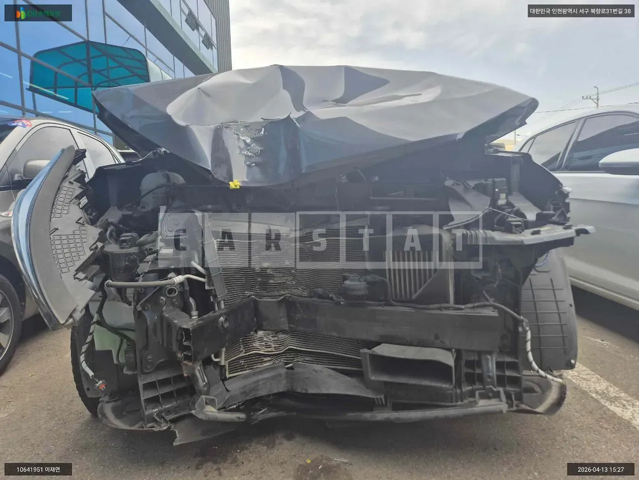 Photo 2 of 20: 2016 Hyundai Tucson, VIN KMHJ3812GHU295786 — Korean insurance auction