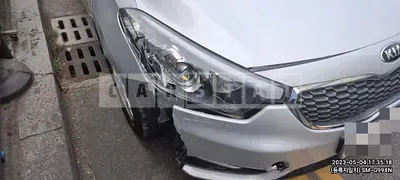 Photo 1 of 17: 2015 Kia K3 1.6, VIN KNAFJ412BFA934524 — Korean insurance auction