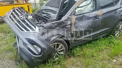 Photo 1 of 15: 2018 Hyundai Tucson, VIN KMHJ381ABJU685732 — Korean insurance auction
