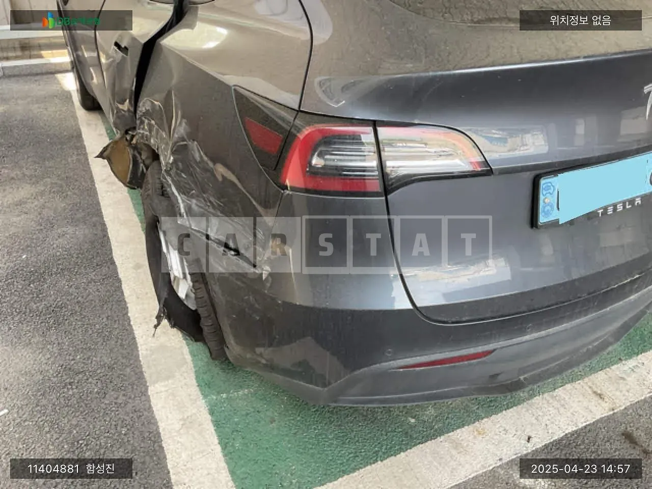 Photo 2 of 18: 2021 Tesla Model Y, VIN 5YJYGDED5MF235194 — Korean insurance auction