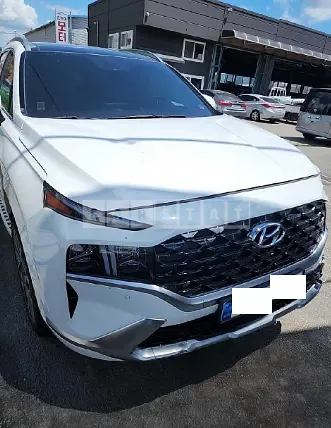 Photo 2 of 20: 2021 Hyundai Santa Fe, VIN KMHS581HGMU344512 — Korean insurance auction