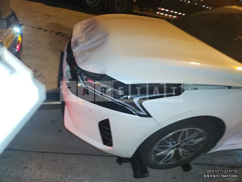 Photo 2 of 20: 2022 Kia K5, VIN KNAG341JBNA022935 — Korean insurance auction