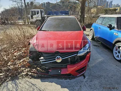 Photo 1 of 53: 2015 Volkswagen Golf 2.0 GTD BMT, VIN WVWZZZAUZFW160325 — Korean insurance auction