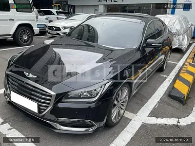 Photo 1 of 12: 2017 Hyundai Genesis G80, VIN KMHGM41DDJU264844 — Korean insurance auction
