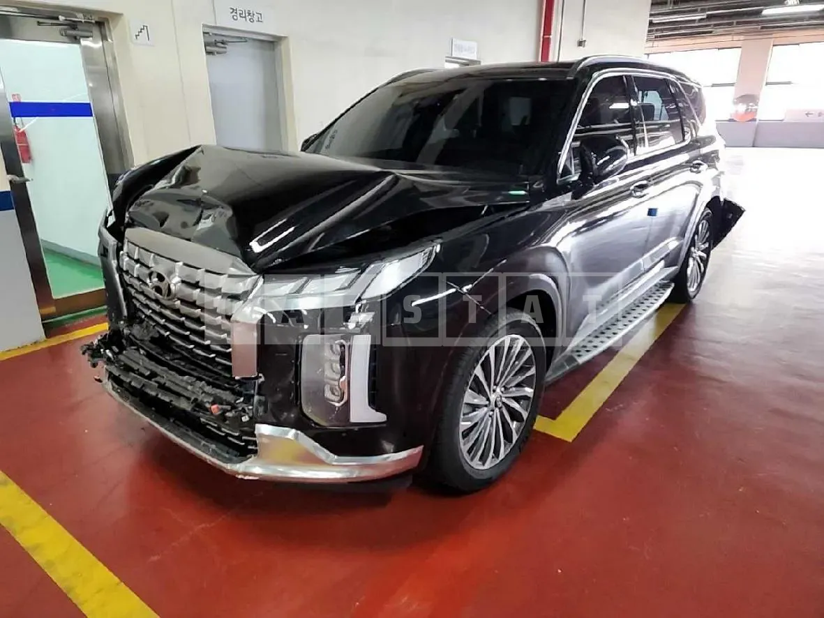 Photo 2 of 14: 2023 Hyundai Palisade, VIN KMHR581ABPU590077 — Korean insurance auction