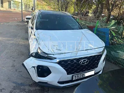 Photo 1 of 48: 2020 Hyundai Santa Fe, VIN KMHS281CDLU300592 — Korean insurance auction