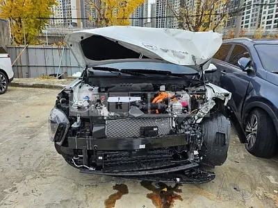 Photo 1 of 15: 2023 Hyundai Kona, VIN KMHHB811GPU028782 — Korean insurance auction