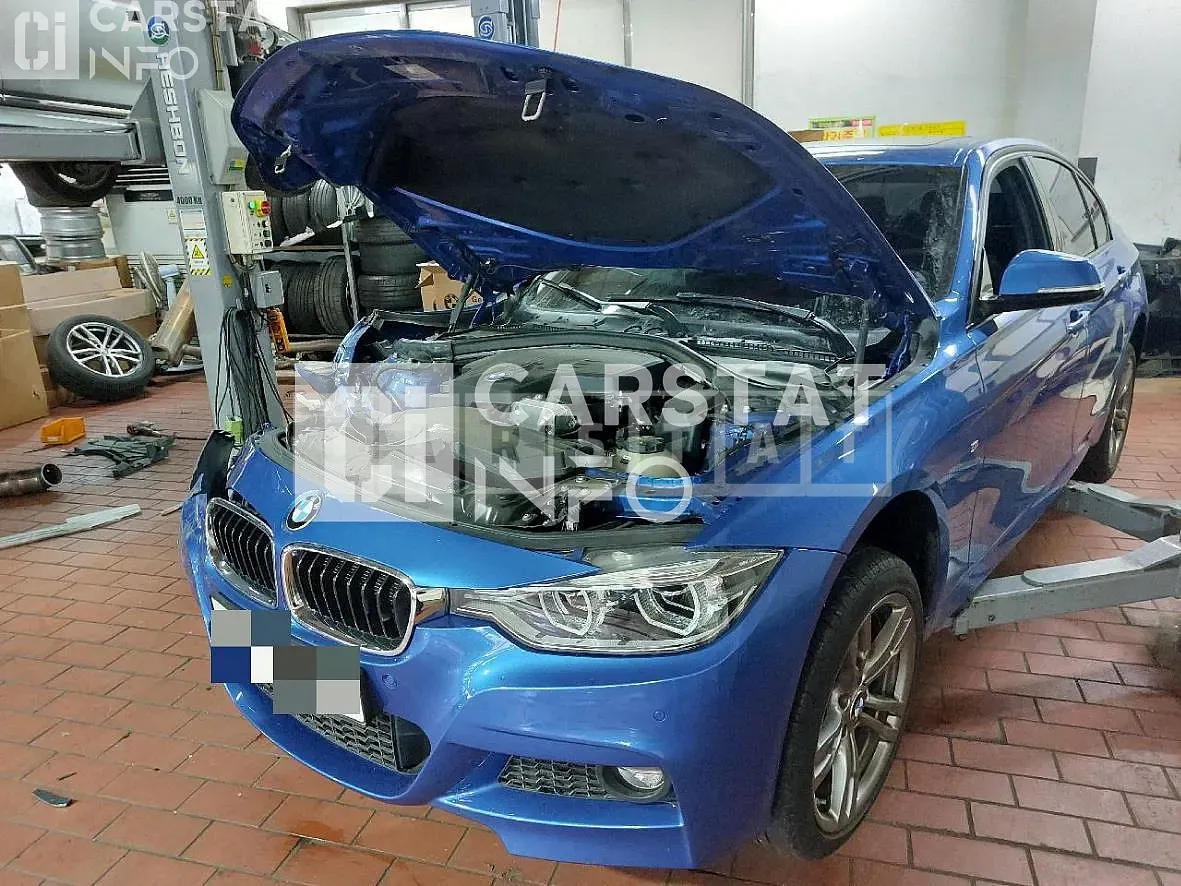 Photo 2 of 20: 2018 BMW 320i, VIN WBA8A9105JAE91924 — Korean insurance auction