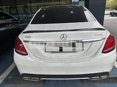 Photo 1 of 12: 2015 Mercedes-Benz C250 BlueTec 4Matic — Korean insurance auction