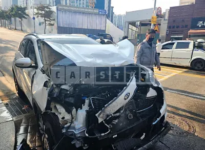 Photo 1 of 14: 2017 Kia Sportage, VIN KNAP6815GHK203502 — Korean insurance auction