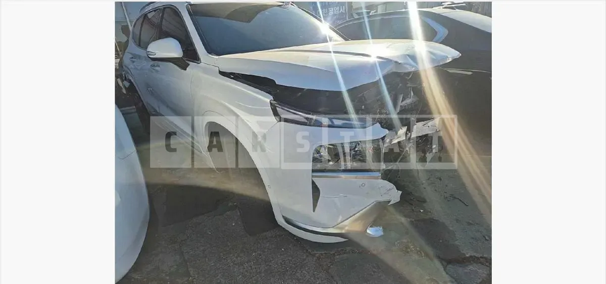Photo 2 of 15: 2020 Hyundai Santa Fe TM, VIN KMHS581HGMU334485 — Korean insurance auction