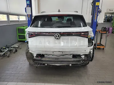 Photo 1 of 11: 2022 Volkswagen ID.4 Pro, VIN WVGZZZE2ZNP043160 — Korean insurance auction