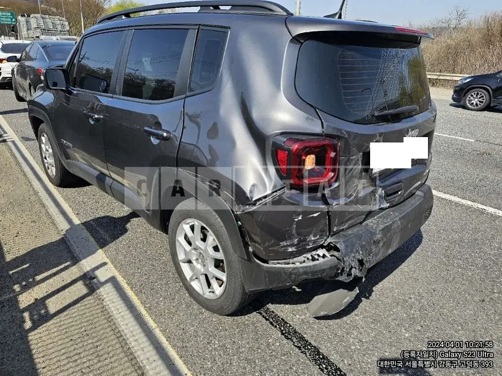 Photo 2 of 15: 2021 Jeep Zip Renegade 2.4 FWD — Korean insurance auction