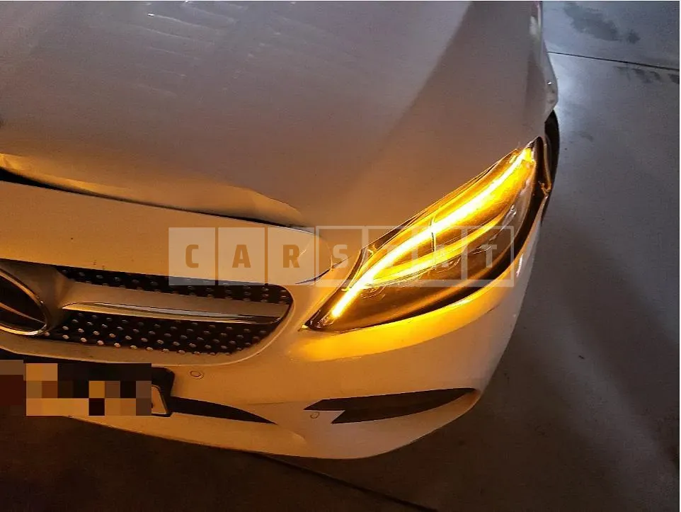 Photo 2 of 10: 2021 Mercedes-Benz C200, VIN W1KWF8AB6MR624481 — Korean insurance auction