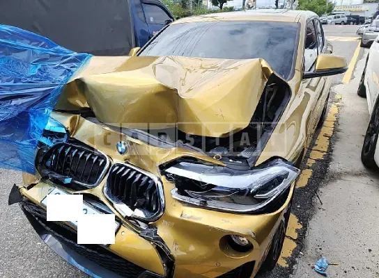 Photo 2 of 22: 2018 BMW X2 xDrive 20d M Sport Package, VIN WBAYL110XJEG06909 — Korean insurance auction