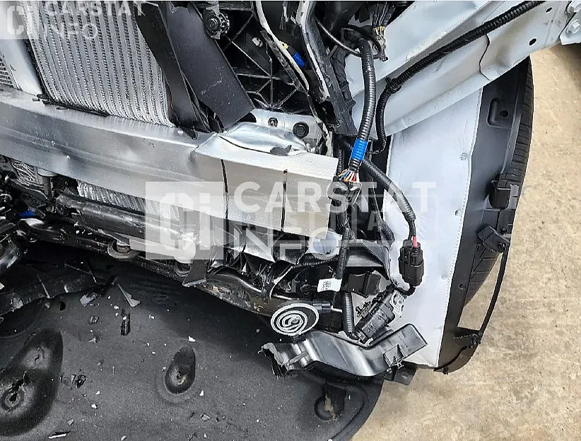 Photo 2 of 23: 2022 Hyundai Santa Fe, VIN KMHS381LGNU436677 — Korean insurance auction
