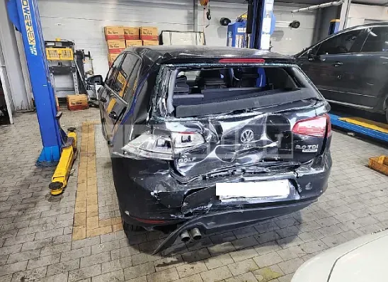 Photo 2 of 13: 2015 Volkswagen Golf 2.0 TDI BMT, VIN WVWZZZAUZFW153443 — Korean insurance auction