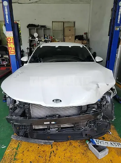 Photo 1 of 22: 2021 Kia K5, VIN KNAG541ABMA086657 — Korean insurance auction