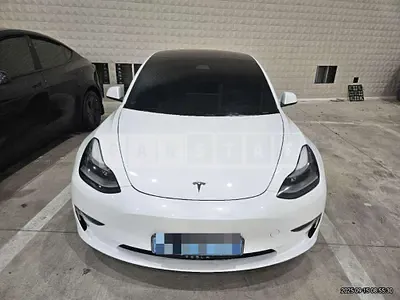 Photo 1 of 14: 2021 Tesla Model 3 Long Range — Korean insurance auction