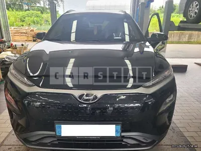 Photo 1 of 29: 2019 Hyundai Kona Electric, VIN KMHK381GFKU050983 — Korean insurance auction