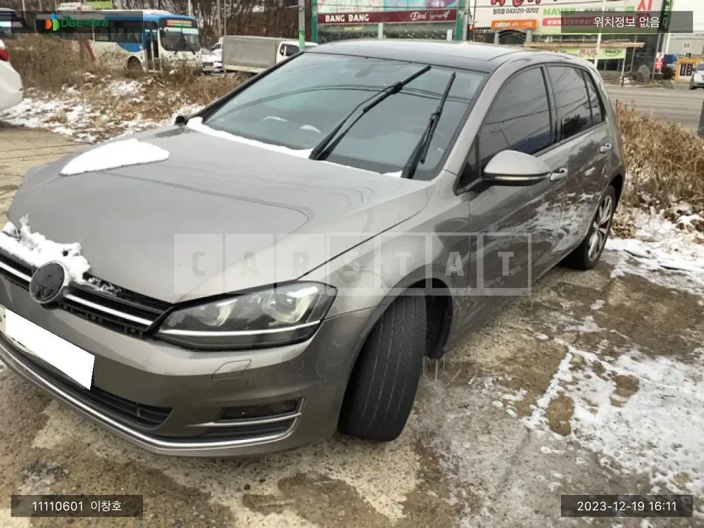 Photo 2 of 10: 2016 Volkswagen Golf 2.0 TDI BMT, VIN WVWZZZAUZGW169581 — Korean insurance auction