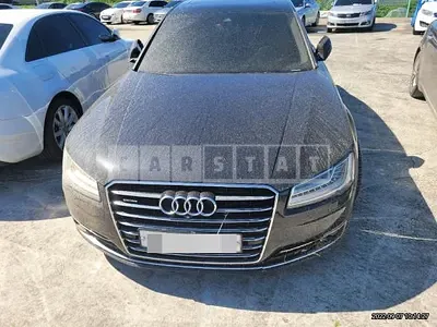 Photo 1 of 18: 2015 Audi A8L 50 TDI quattro, VIN WAUZZZ4H1FN019649 — Korean insurance auction