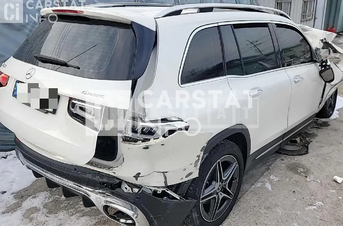 Photo 2 of 10: 2021 Mercedes-Benz GLB250 4Matic, VIN W1N4M4HB7MW079407 — Korean insurance auction