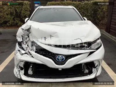 Photo 1 of 11: 2020 Toyota Camry Hybrid, VIN JTNB21HK3L3079693 — Korean insurance auction