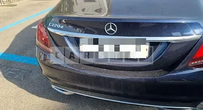 Photo 1 of 14: 2019 Mercedes-Benz C220 d, VIN WDDWF1EB0KR465827 — Korean insurance auction