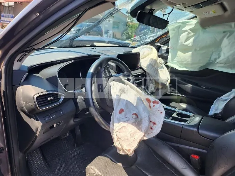 Photo 2 of 15: 2020 Hyundai Santa Fe TM 2.2, VIN KMHS281HGMU340432 — Korean insurance auction