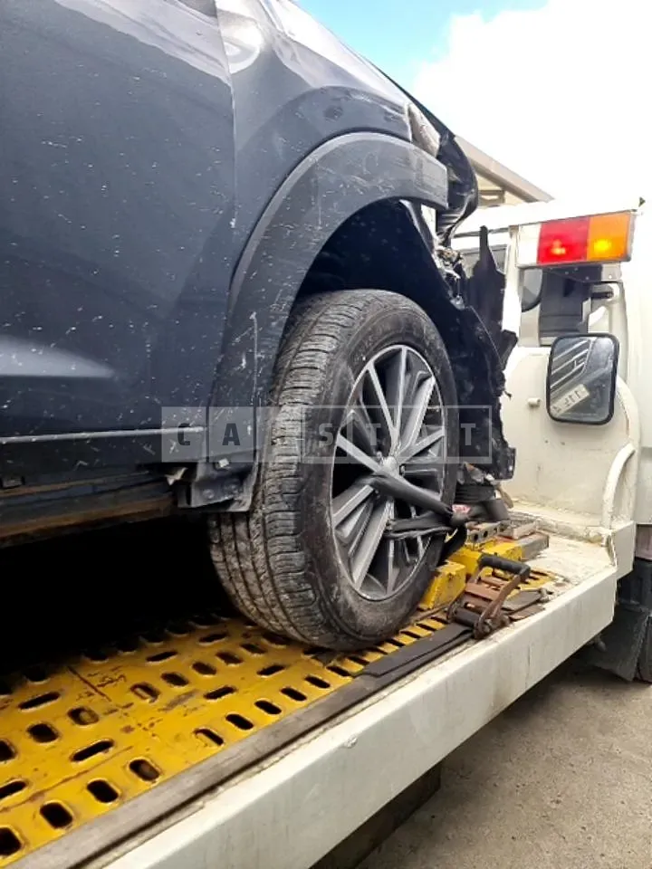 Photo 2 of 16: 2016 Hyundai Tucson, VIN KMHJ581ADGU006253 — Korean insurance auction