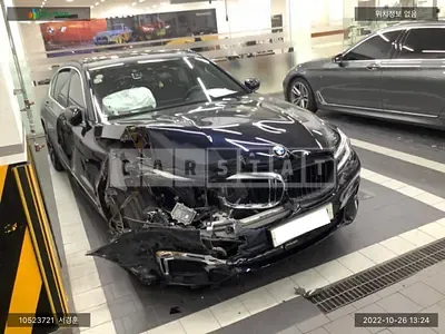 Photo 1 of 8: 2019 BMW 730Ld xDrive, VIN WBA7G6106JB243973 — Korean insurance auction