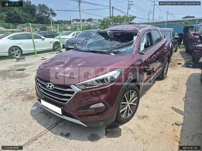 Photo 1 of 23: 2016 Hyundai Tucson, VIN KMHJ281ABHU312155 — Korean insurance auction