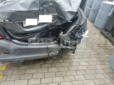 Photo 1 of 14: 2016 Mercedes-Benz C 200, VIN WDDWF4CB2GF380601 — Korean insurance auction