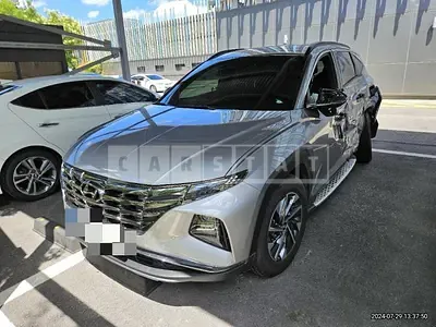 Photo 1 of 11: 2021 Hyundai Tucson Hybrid — Korean insurance auction