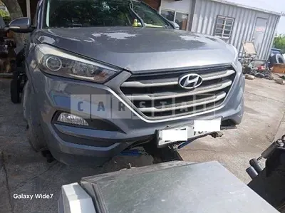 Photo 1 of 29: 2016 Hyundai Tucson, VIN KMHJ281ABGU056216 — Korean insurance auction