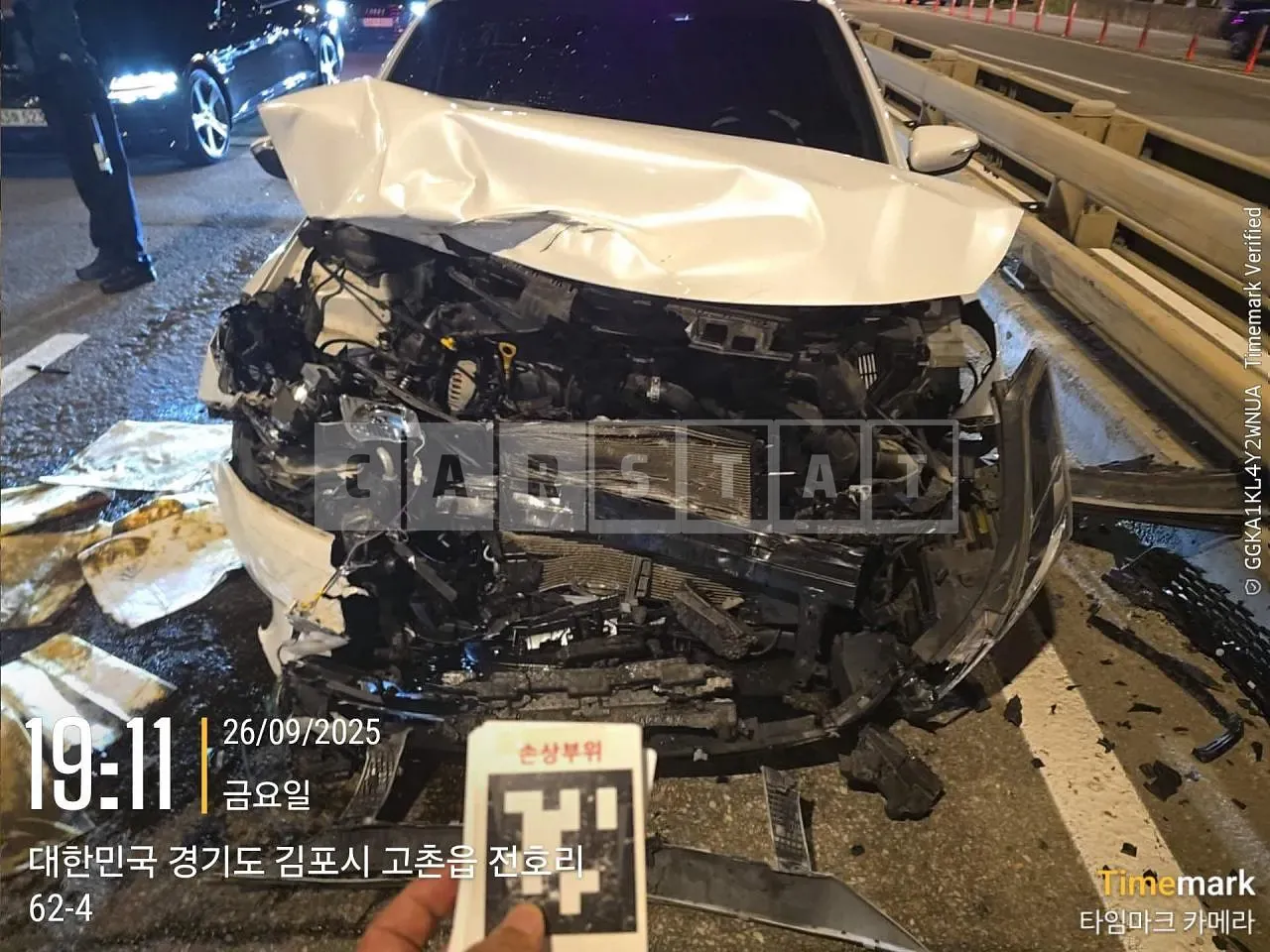 Photo 2 of 20: 2018 Kia K3, VIN KNAFK412BJA790266 — Korean insurance auction
