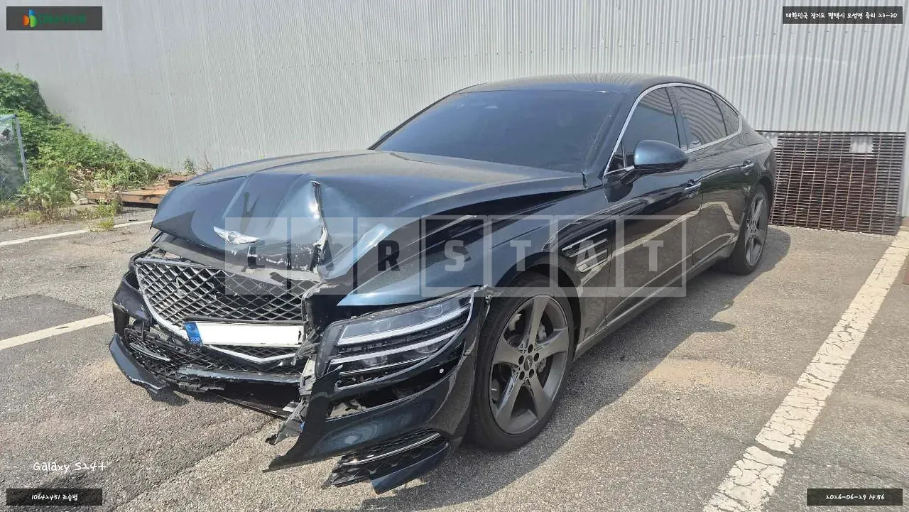 Photo 2 of 20: 2023 Genesis G80, VIN KMTGB41CDPU182815 — Korean insurance auction