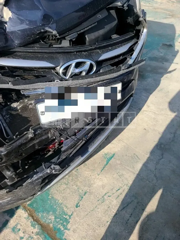 Photo 2 of 18: 2015 Hyundai Santa Fe DM 2.0, VIN KMHSW81UBGU579234 — Korean insurance auction