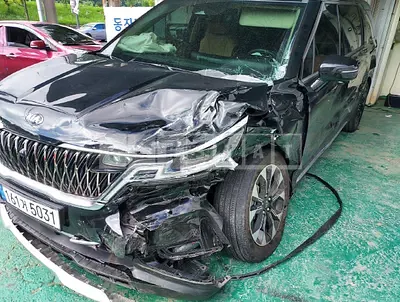 Photo 1 of 14: 2021 Kia Carnival, VIN KNANE81BBMS066021 — Korean insurance auction