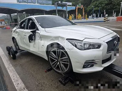 Photo 1 of 11: 2016 Infiniti Q50 2.2d — Korean insurance auction