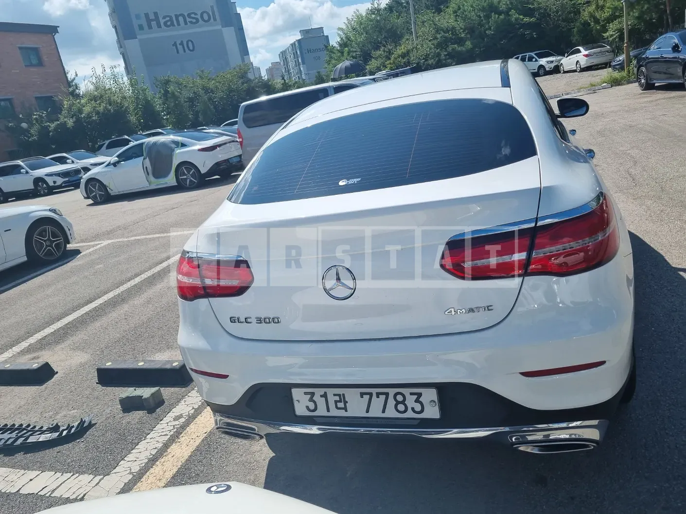 Photo 2 of 47: 2019 Mercedes-Benz GLC300 4Matic Coupe, VIN WDC0J4KB2KF528068 — Korean insurance auction