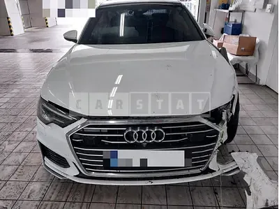 Photo 1 of 54: 2020 Audi A6 40 TDI, VIN WAUZZZF22LN029563 — Korean insurance auction