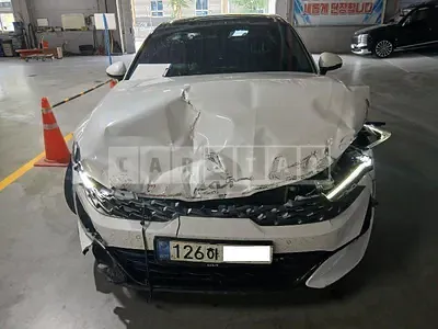 Photo 1 of 26: 2022 Kia K5, VIN KNAG341ABNA188489 — Korean insurance auction