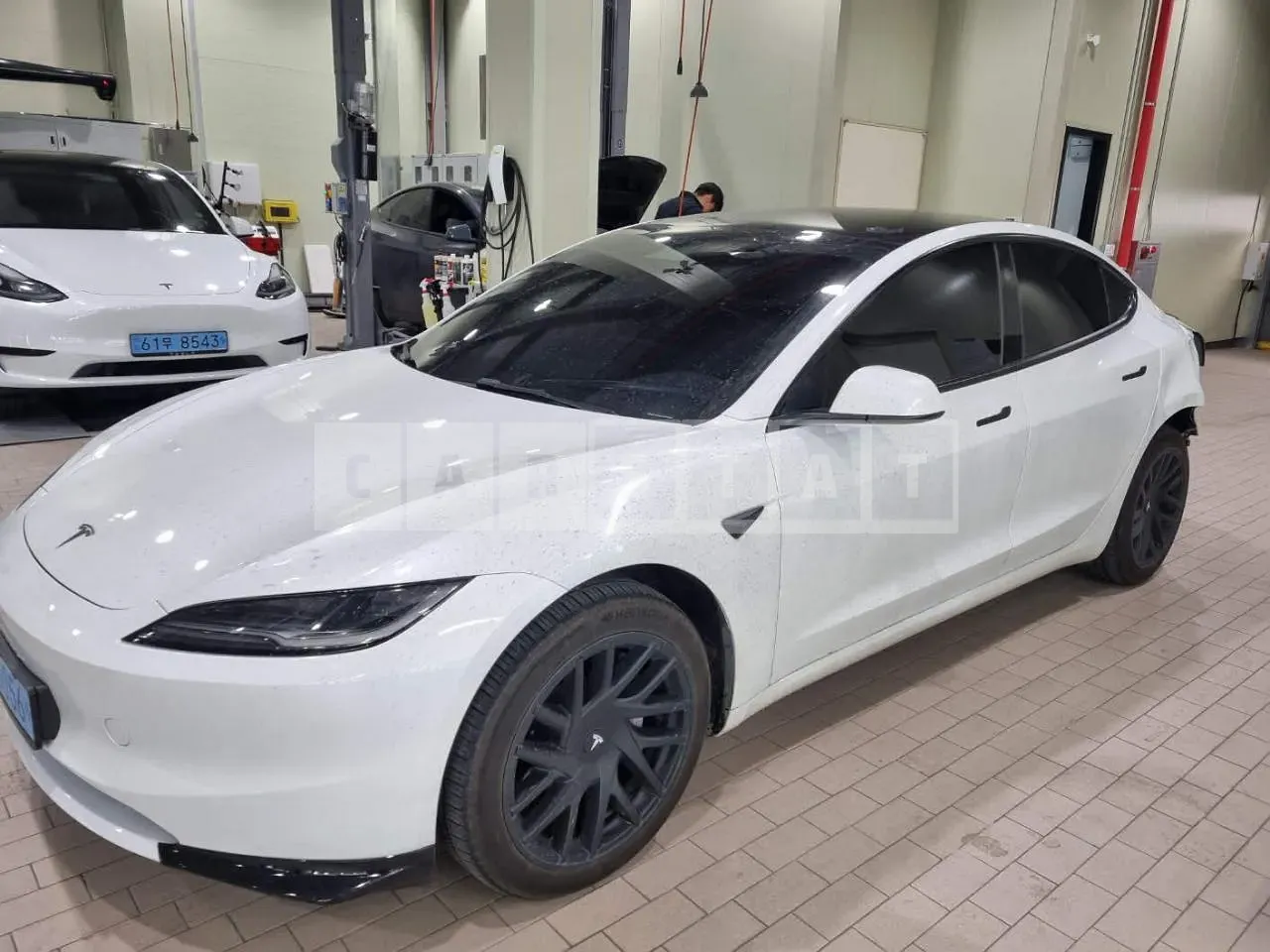 Photo 2 of 48: 2024 Tesla Model 3 Long Range, VIN LRW3E7EK3RC190418 — Korean insurance auction