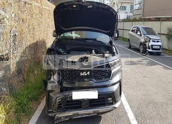 Photo 2 of 50: 2023 Kia Sorento, VIN KNARH81FGPA182937 — Korean insurance auction