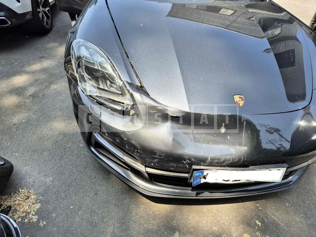 Photo 2 of 14: 2018 Porsche Panamera 4, VIN WP0AA297XJL107280 — Korean insurance auction