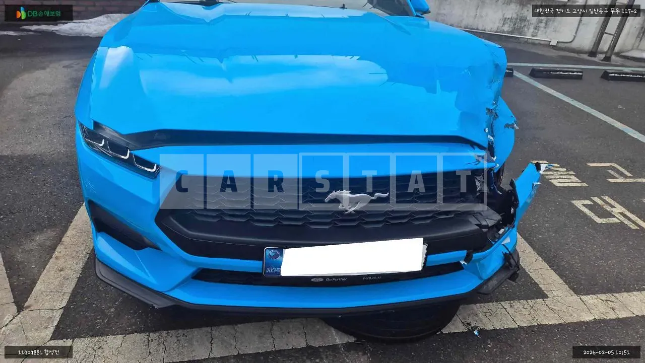 Photo 2 of 22: 2024 Ford Mustang 2.3L Coupe, VIN 1FA6P8TH2R5123813 — Korean insurance auction