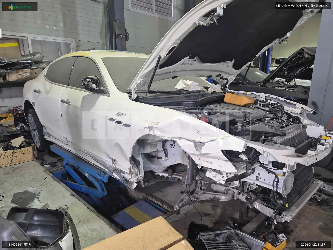 Photo 2 of 24: 2023 Maserati Ghibli GT, VIN ZAM57ASG8PX410043 — Korean insurance auction